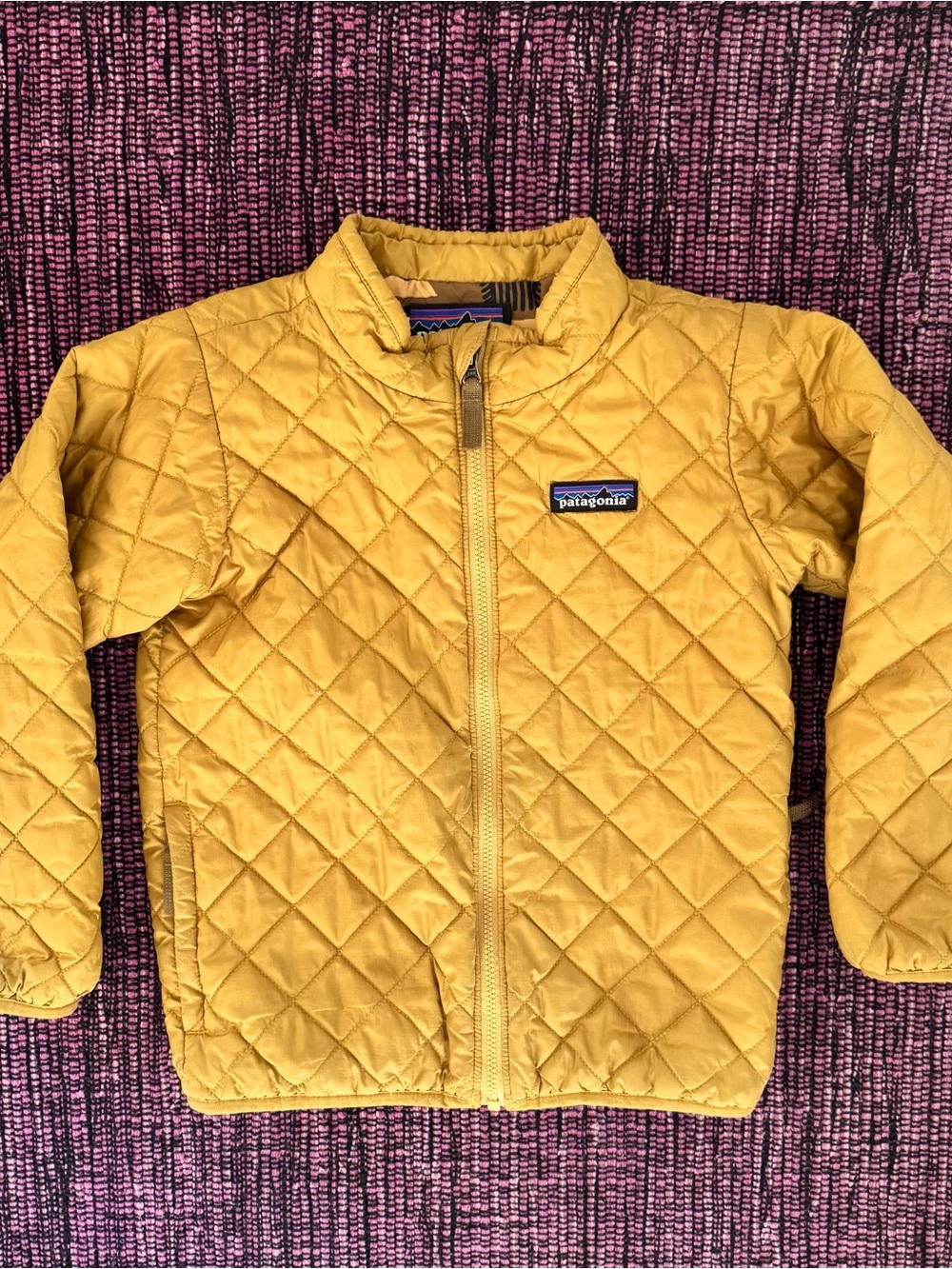 Patagonia Yellow-Gold Nano Puff Jacket
